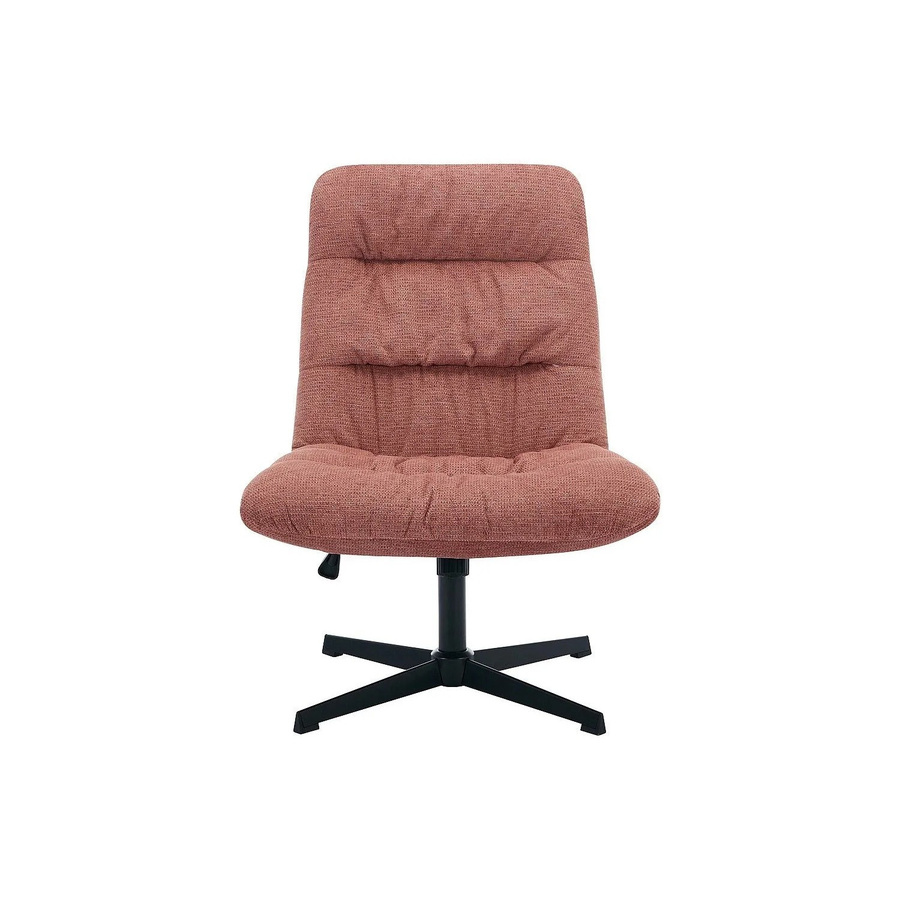 Vente-unique Sessel Selendo mit gerader Rückenlehne in Terracotta Orange - Bild 2