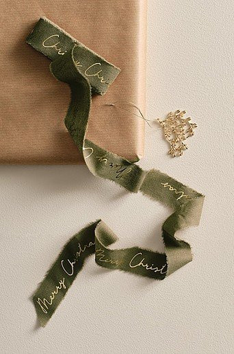 Jotex COTTON RAW Band in Grün mit Weihnachts-Motiv und Buchstaben - Bild 1