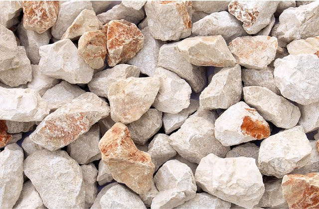 Scherf Kalksteinsplitt Istrien in Beige, Körnung 16 - 32 mm, 1.000 kg Big-Bag - Bild 1
