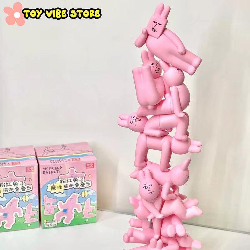 ZHOUCHEN Mein Freund Kaninchen Magische Yoga Serie, Blind Box, Rosa / Pink, Bunt / Mehrfarbig - Bild 2