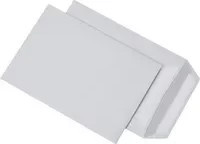 MAILmedia Versandtasche DIN B5 aus Papier, selbstklebend, weiß, B/H/T: 25,0 x 17,6 x 0,9 cm, 500 Stück pro Packung - Bild 1