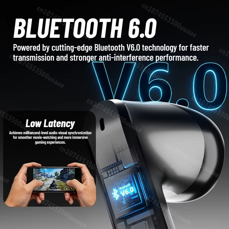 Zombies Cat B21 Alloy Bluetooth 6.0 Ohrhörer mit Echtzeit-KI-Übersetzung, weiße Semi-In-Ear TWS Kabellose Kopfhörer mit Smart-App - Bild 3