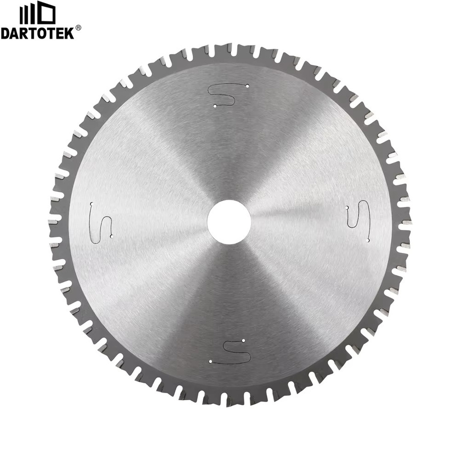 DARTOTEK Kreissägeblatt mit 48 Zähnen und Hartlegierung zum Schneiden von Metall und Stahl, Durchmesser: 165 mm - Bild 2