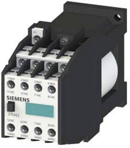 Siemens Hilfsschütz 3TH4262-0BD4 in Schwarz - Bild 1