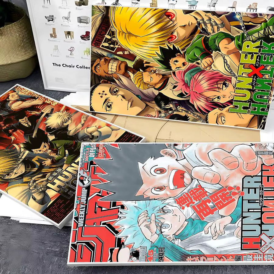Beast Kingdom Anime Hunter X Hunter Classic Movie Whitepaper Poster, wasserfester Aufkleber in Multicolor, B/H: 15 x 10 cm - Bild 1