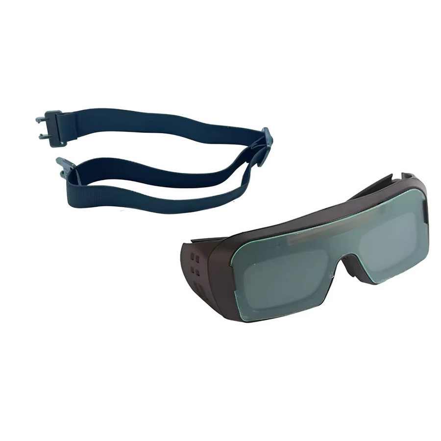 Schweißbrille mit automatischer Verdunkelung und Solarenergie in Schwarz für Argon-Lichtbogenschweißgeräte - Bild 3