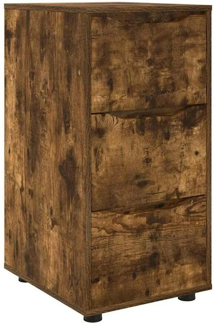 vidaXL Aufbewahrungsschrank aus Holzwerkstoff in Raucheiche, B/T/H: 40 x 48 x 81 cm - Bild 1