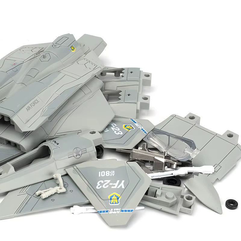 ZOCO YF-23 Kampfjet, Flugzeugmodell, Maßstab 1:72, Kunststoff, ab 3 Jahre - Bild 2