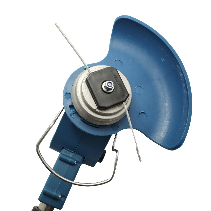 SafeWear Trimmerkopf für elektrische Rasentrimmer mit Trimmerfaden und Kunststoffplatte, 150 mm Schnittbreite, Gartenrasen Zubehör - Bild 2
