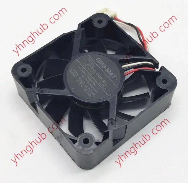 NMB Lüfter Schwarz B/T/H: 50 x 50 x 15 mm 12V 0,08A - Bild 1
