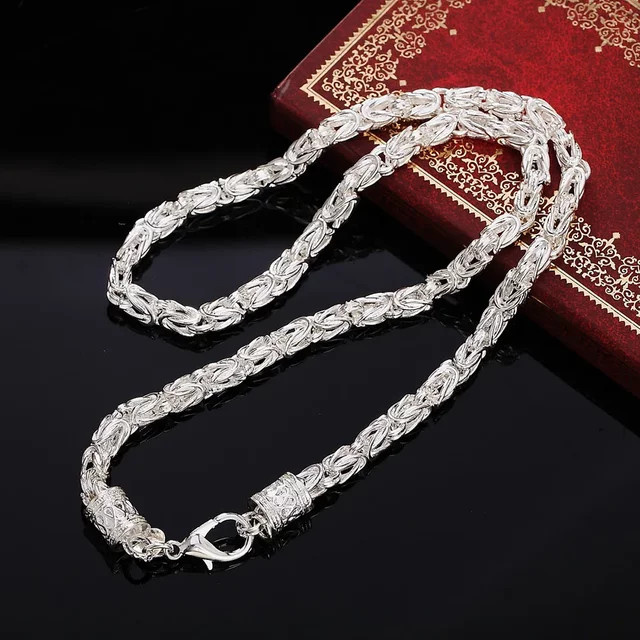 Jewelrytop Halskette, 925 Silber, Vintage, Unisex - Bild 1