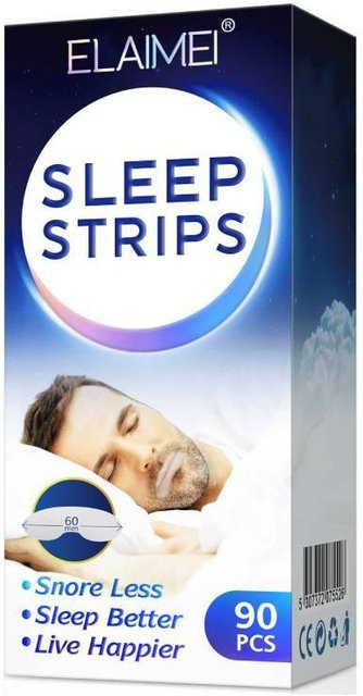 Elimei Schlafpflaster gegen Schnarchen, Unisex, Blue - Bild 1