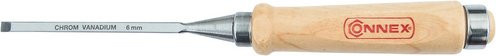 Connex Stechbeitel aus Chrom-Vanadium in Silber und Beige, B/T/H: 28 x 0,6 cm - Bild 1
