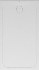 Villeroy & Boch Duschwanne LIFETIME Plus, rechteckig, Keramik, weiß, B/T/H: 140 x 80 x 3,5 cm, mit Antirutsch-Funktion - Bild 1