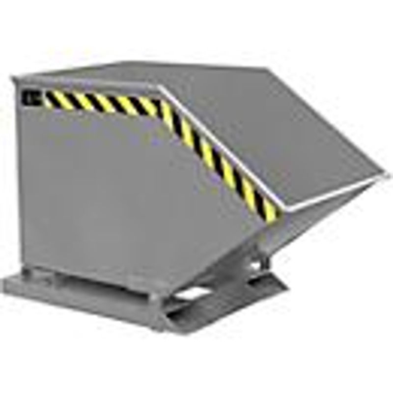 Bauer Kippmulde KK 400 aus Stahl, grau (RAL 7005) - Bild 3