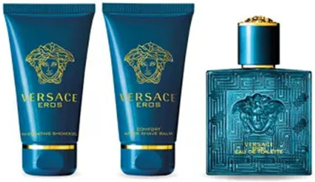 Versace Eros Set, Eau de Toilette, Duschgel, Aftershave, Herren - Bild 1