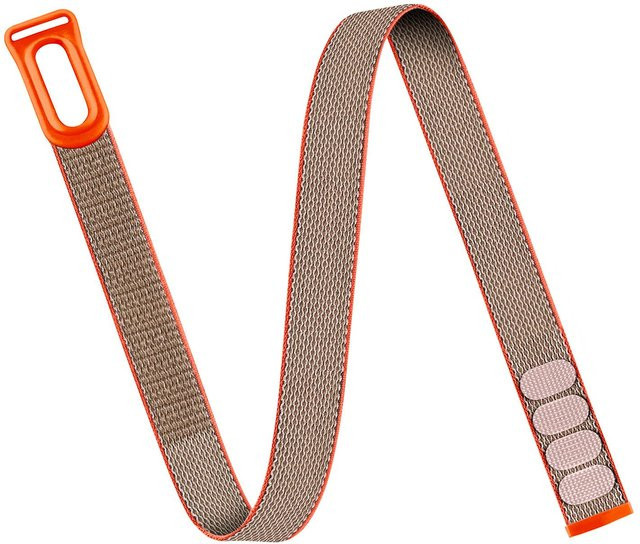 Atmungsaktives Nylon Sportarmband mit Klettverschluss für Google Fitbit Air in Grau - Bild 1