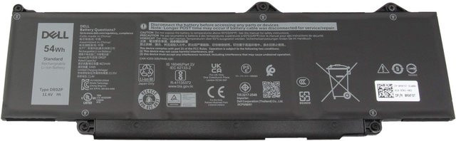 Dell Lithium-Ionen-Akku 54Wh Schwarz (803W6) - Bild 1