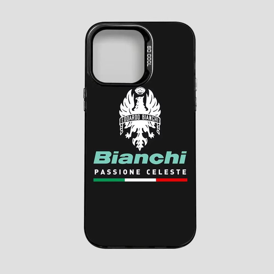 B-Bianchi Logo Handyhülle für iPhone 11 bis iPhone 17 Pro Max in Multicolor - Bild 7