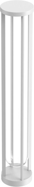 Flos In Vitro Bollard Pollerleuchte aus Aluminium und Glas in Weiß mit dimmbarer LED - Bild 1