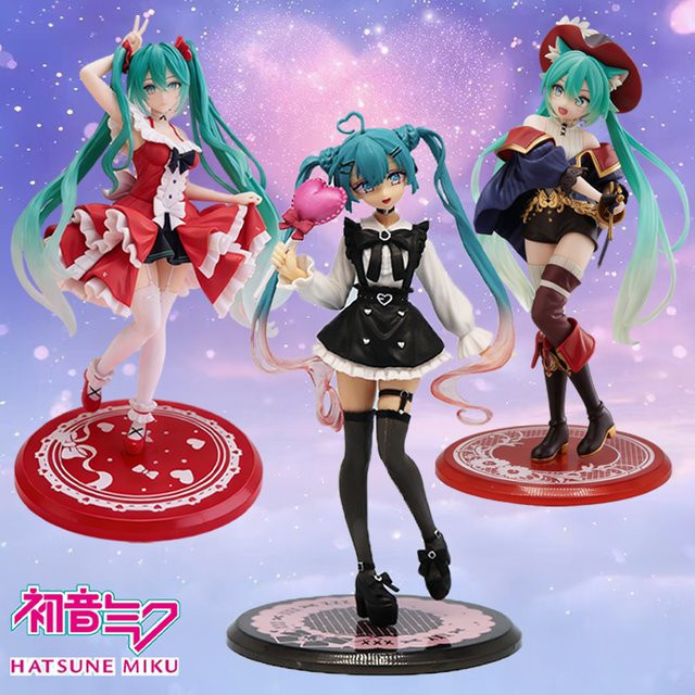 Bandai Hatsune Miku Action-Statuette, Einzelfigur, Kunststoff, Bunt / Mehrfarbig - Bild 1