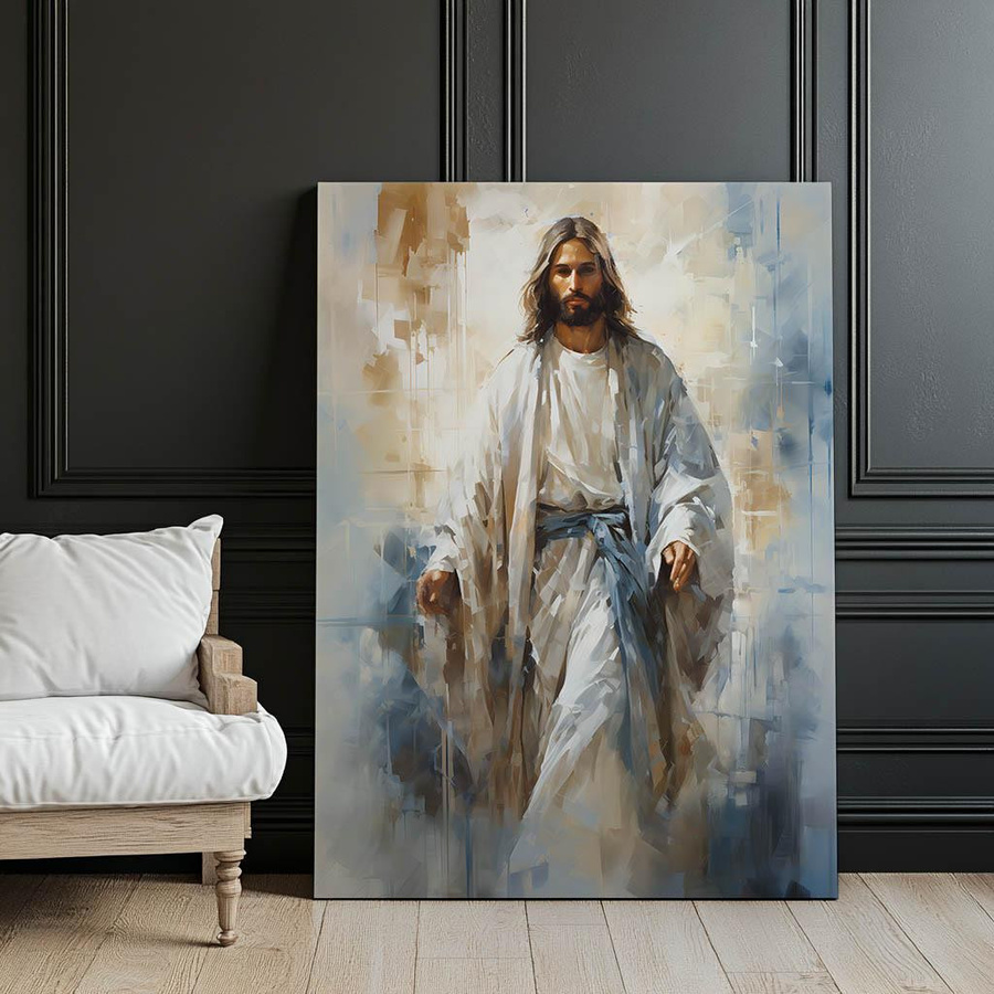 Premium-Leinwand auf Keilrahmen iKable Der Weg Jesu, Breite: 50 cm, Höhe: 70 cm - Bild 4