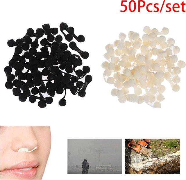 KuZHEN Nasenfilter, 50 Stück, schwarz/weiß - Bild 1
