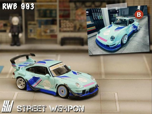 Schalter Rwb 993 Diecast Modellauto, 1:64, ab 14 Jahren - Bild 1