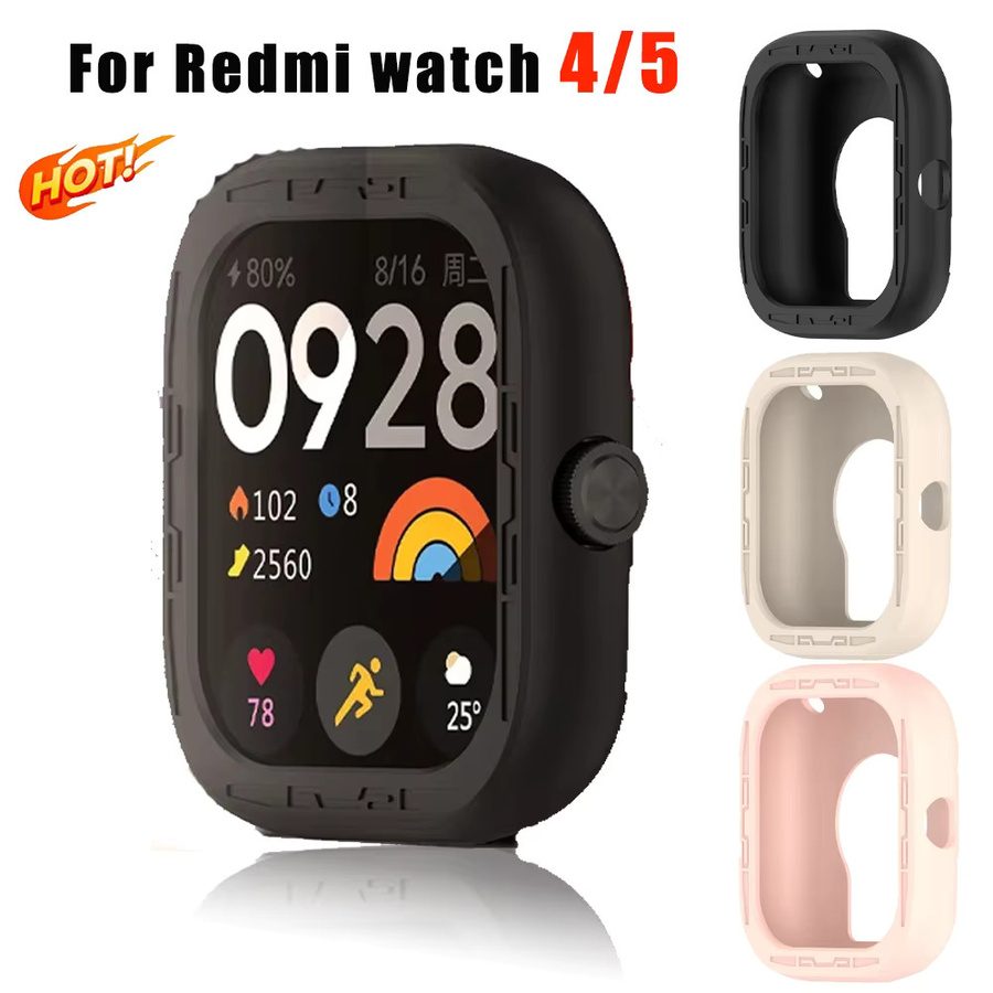 OAKCHARM Uhrenzubehör, Silikonband und Hülle, Redmi Watch 4/5, Purple - Bild 2