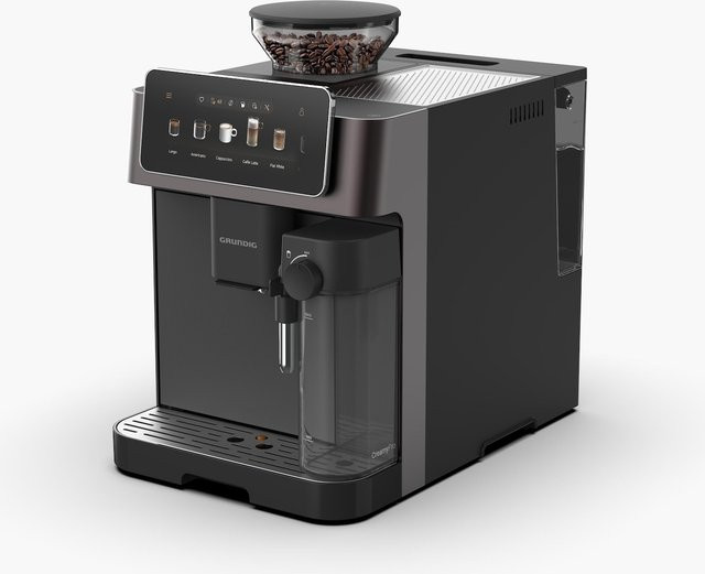 Grundig KVA 9230 Kaffeevollautomat in Schwarz mit App-Steuerung, Touch-Display und Edelstahlmahlwerk - Bild 1