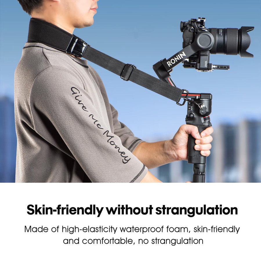 STARTRC Schultergurt zur Druckentlastung für DJI Ronin RS4 Pro und RS3 Pro Stabilisatoren in Schwarz - Bild 3