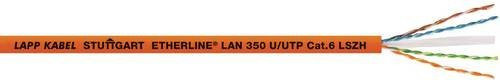 LAPP ETHERLINE LAN Cat6 Netzwerkkabel Orange 100 m - Bild 1