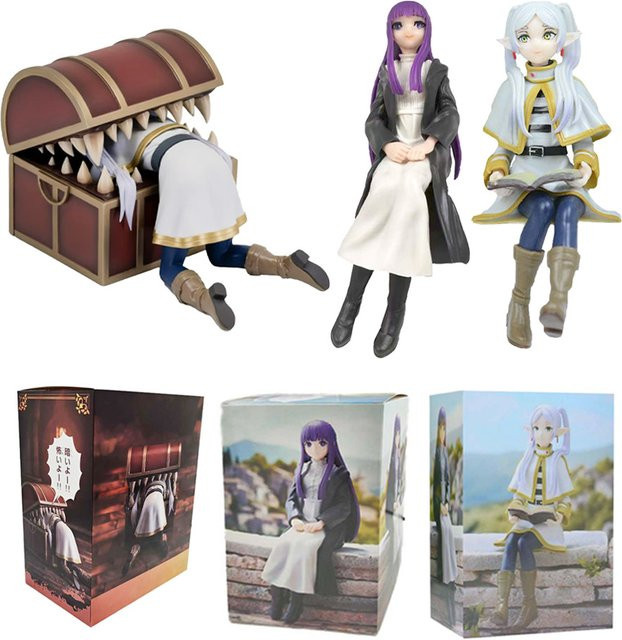 Bandai Frieren: Beyond Journey's End Anime-Figurenset, Sitzposition - Bild 1