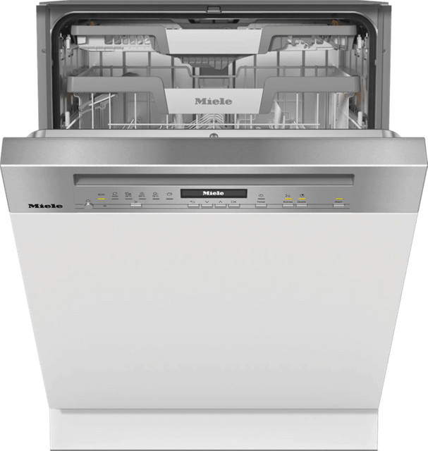 Miele G 7210 SCi Teilintegrierter Einbau-Geschirrspüler in Silber - Bild 1