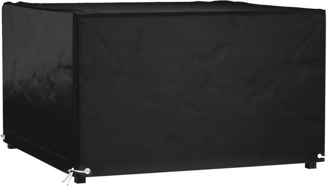vidaXL Gartenmöbel-Abdeckung Quadratisch mit 8 Ösen, H x B x T: 75 x 125 x 125 cm - Bild 1