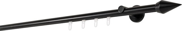 ONDECO Wandträger Profil 1-läufig in Schwarz, Länge: 290 cm, Breite: 20 mm, Wandträger: 6,5 cm - Bild 1