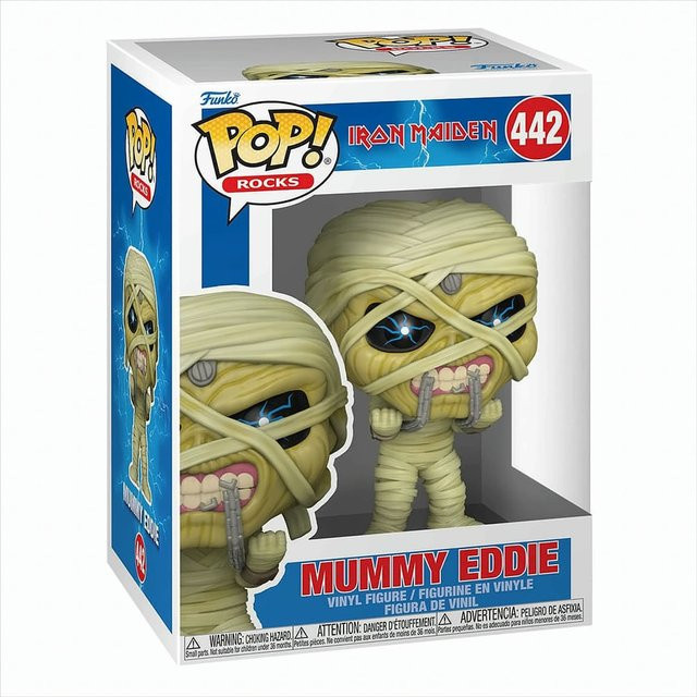 Funko Iron Maiden Mummy Eddie Pop Music Vinyl Figur Bunt / Mehrfarbig - Bild 1