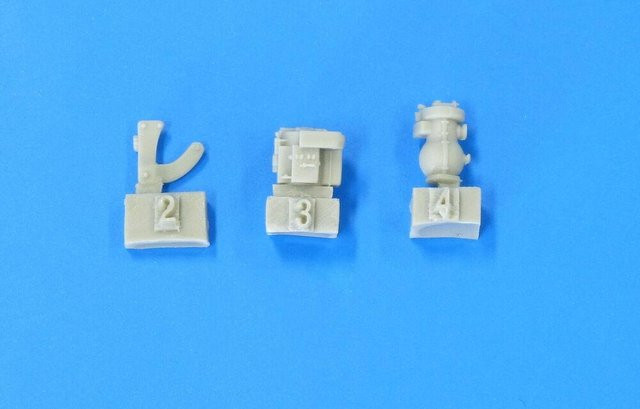 plusmodel Bombsight Norden, Modell, 1:72, Kunststoff, Grau - Bild 1