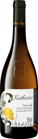 Chéreau Carré Katharos, Muscadet AOP, Loire, trocken, 2022, Weißwein, 0,75 l