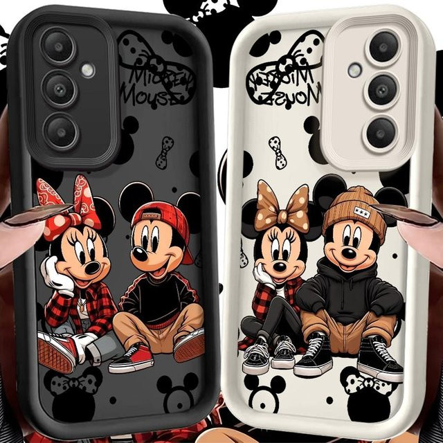 Disney Fashion Mickey Handyhülle für Samsung Galaxy S26 Ultra S25 S24 S23 S22 S21 und weitere Modelle, Mehrfarbig - Bild 1
