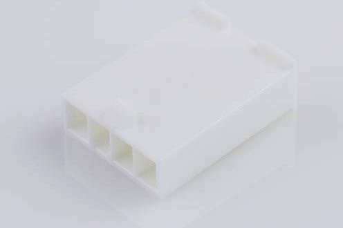 Molex Buchsengehäuse-Kabel in Weiß mit 4 Polzahl und 4,2 mm Rastermaß - Bild 1
