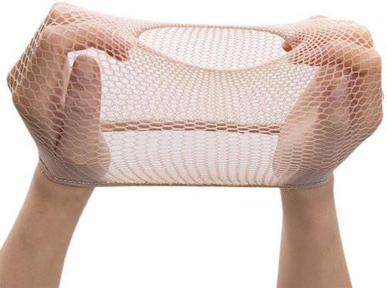 Elara Perückennetz, weiß, Unisex - Bild 1