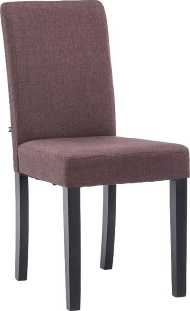 CLP Esszimmerstuhl Ina Polsterstuhl mit Holzgestell und Stoffbezug in modernem Design, Sitzhöhe: 47 cm - Bild 1