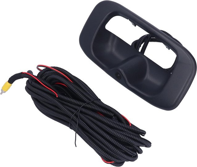Fishine Heckklappengriff mit Rückfahrkamera Ersatz für Chevrolet 1999-2006 Schwarz - Bild 1