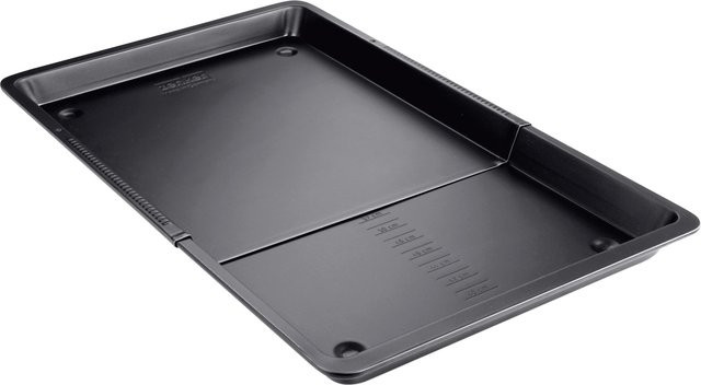 Zenker Universal-Backblech aus Stahl, Schwarz, B/T: 33,0 x 33,0 cm - Bild 1