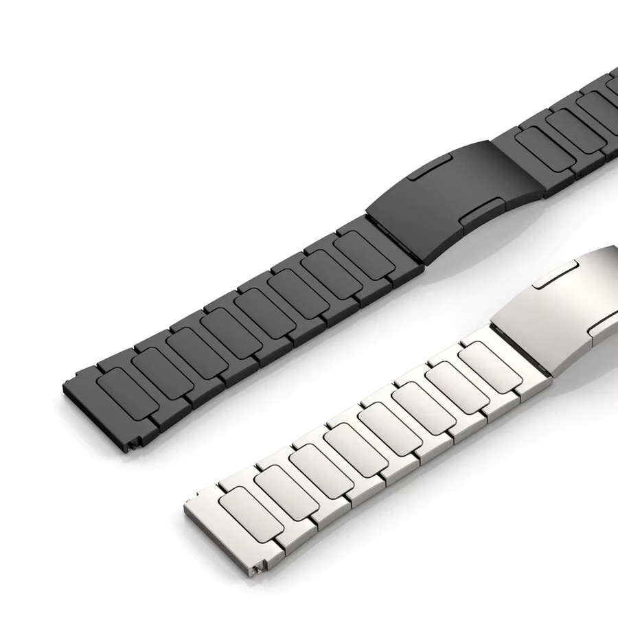 Uhrenarmband Titan, Silber, 22 mm, Unisex - Bild 2