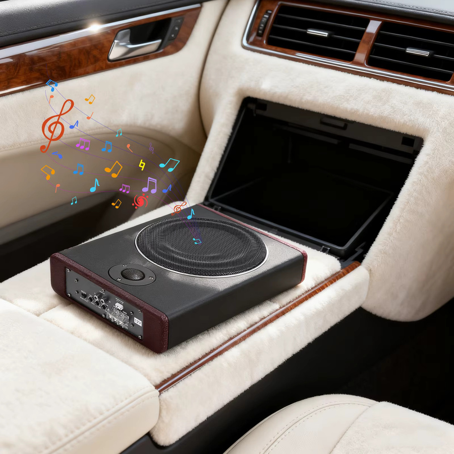 8-Zoll Auto-Stereoanlage mit 600W Audiosystem und schwarzem Vollbereichs-Subwoofer - Bild 3