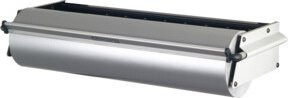Rocholz Wandabroller ZAC in Schwarz mit 75 cm Rollenbreite und gezahnter Abreißschiene - Bild 1