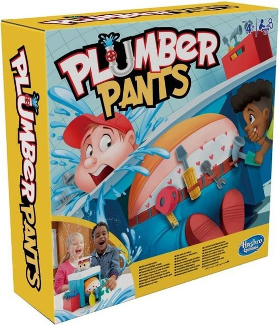 Hasbro Gaming Plumber Pants, Geschicklichkeitsspiel, ab 4 Jahren - Bild 1