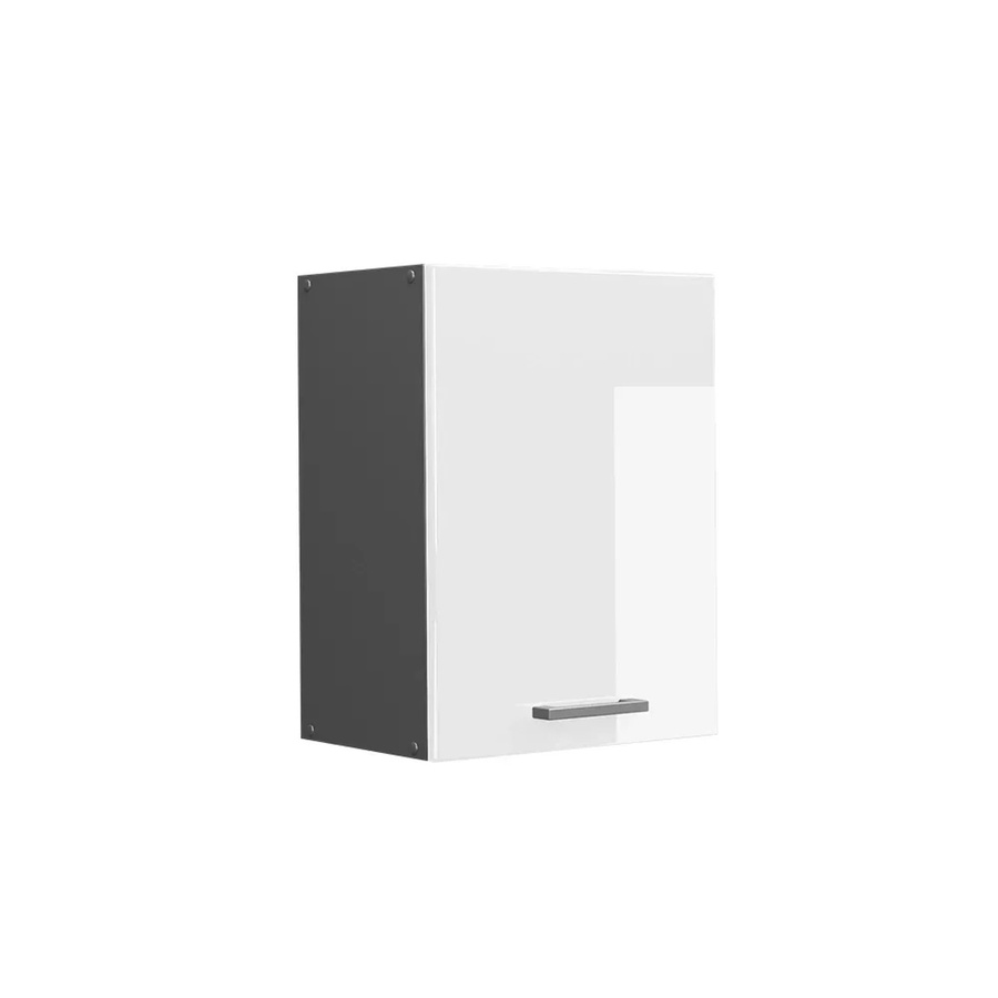 Vicco Hängeschrank R-Line Küchenschrank Weiß Hochglanz Anthrazit B: 45 cm, H: 60 cm, T: 31 cm - Bild 2